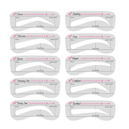 One Step Eyebrow Stamp Shaping Kit – Easy, Natural, & Customizable