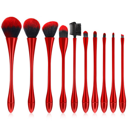 Small Waist Makeup Brush Set - Beauty Essentials for Precision and Style