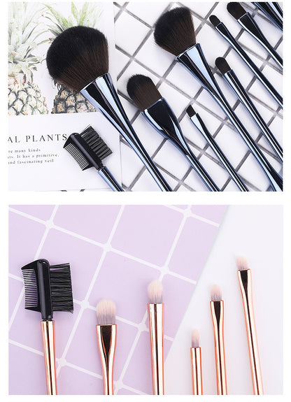 Small Waist Makeup Brush Set - Beauty Essentials for Precision and Style