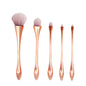 Small Waist Makeup Brush Set - Beauty Essentials for Precision and Style