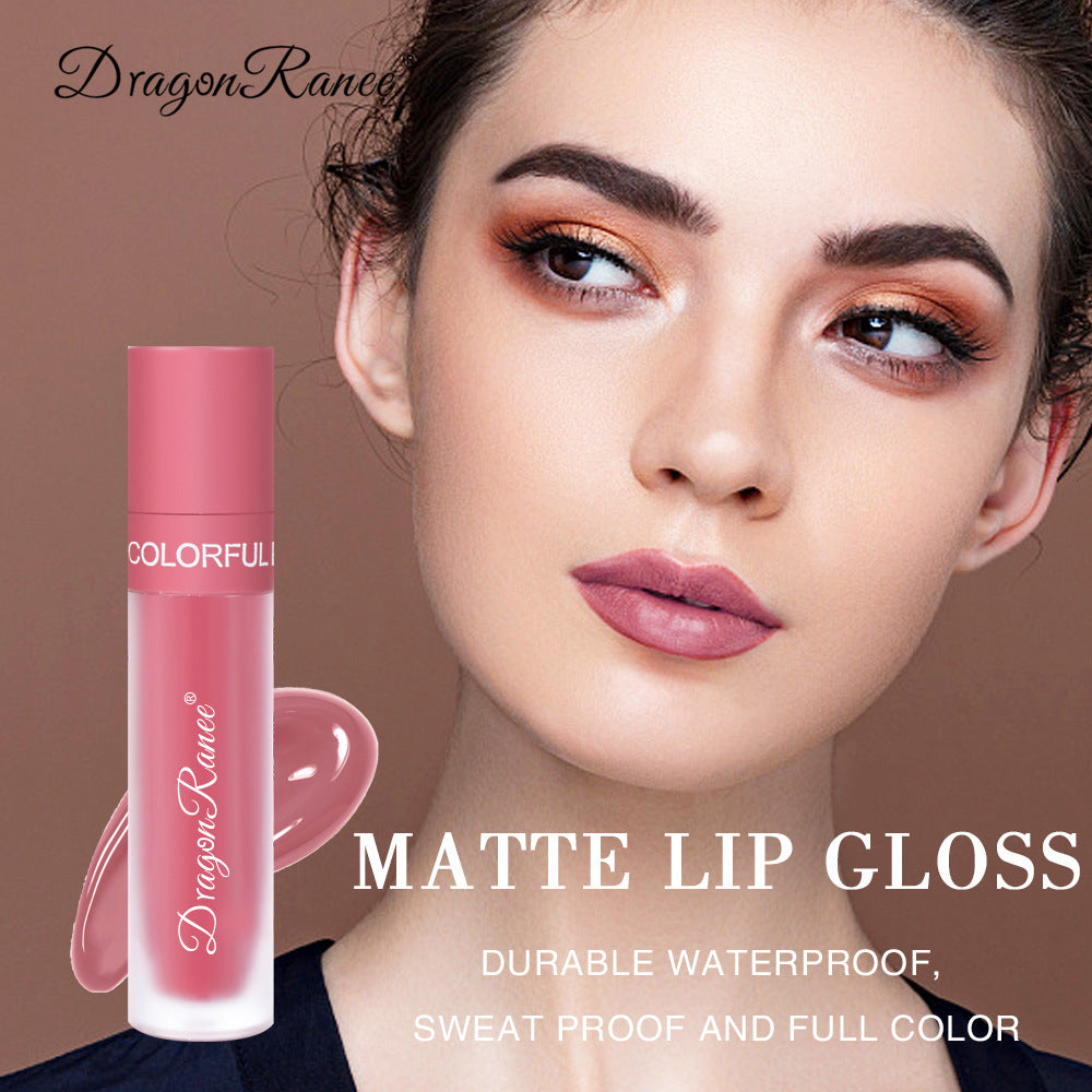 Matte Lip Gloss Set – 3-Piece, Long-Lasting, Smudge-Proof Finish