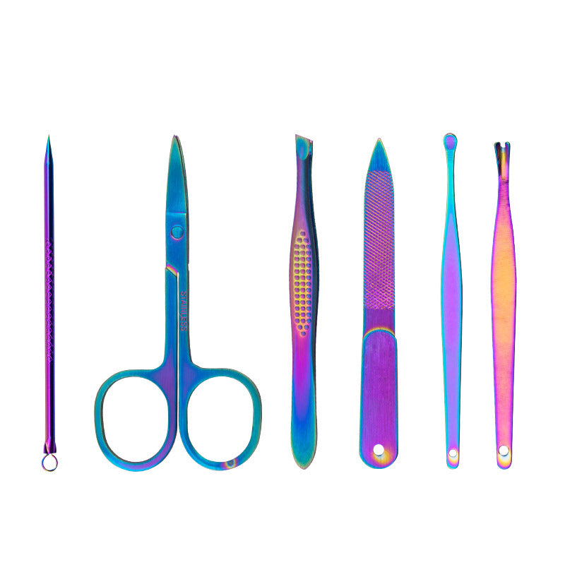 8-Piece Nail Clippers Set for Professional-Level Nail Care