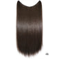 22-Inch Invisible Wire Hair Extensions - No Clips, Secret Fish Line Hairpieces