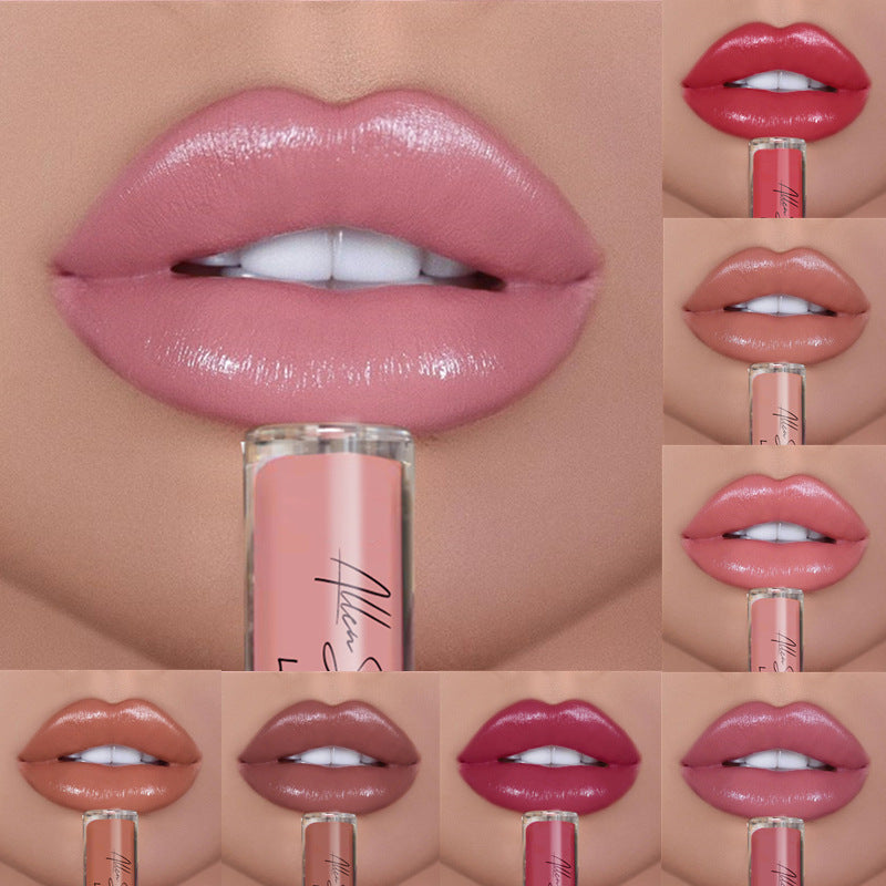 Allen Shaw Cream Lip Glaze - Luxurious Matte Velvet Liquid Lipstick