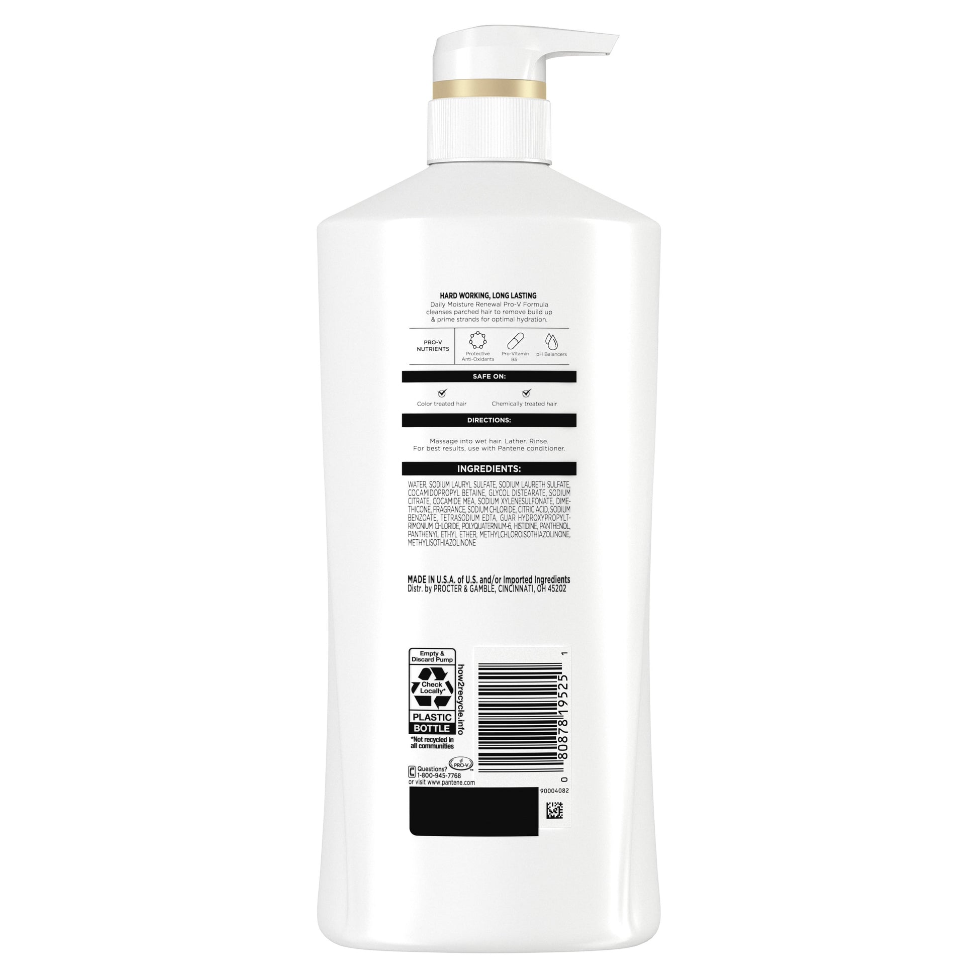 Pro-V Daily Moisture Renewal Shampoo, 27.7 Oz