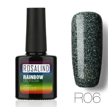 ROSALIND Star Studded Rainbow UV Gel Nail Polish – Add Sparkle to Your Nails!