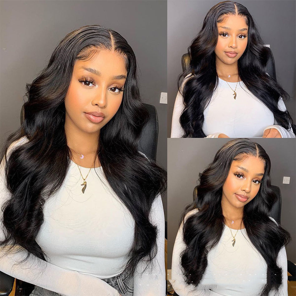 Body Wave Human Hair Lace Front Wigs – Customizable Lengths, Densities & Styles