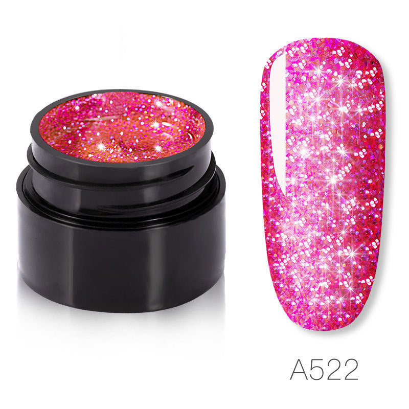 Sparkling Sparkle Colorful Gel Nail Polish – 5ml