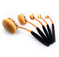 Oval Makeup Brush – Toothbrush-Shaped Design for Flawless Application