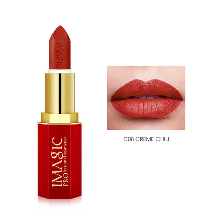 Red Tube Matte Lipstick – Long-Lasting & Waterproof