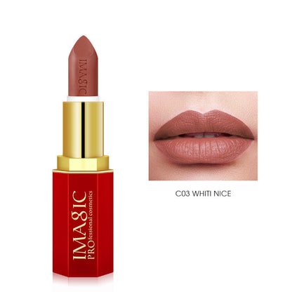 Red Tube Matte Lipstick – Long-Lasting & Waterproof