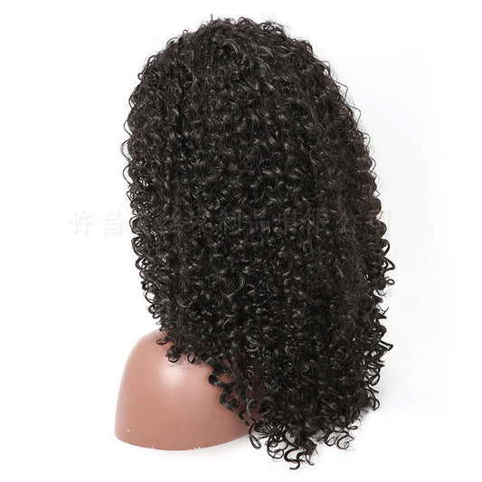 African Wig - European & American Fluffy Long Curly Hair Wig for Women