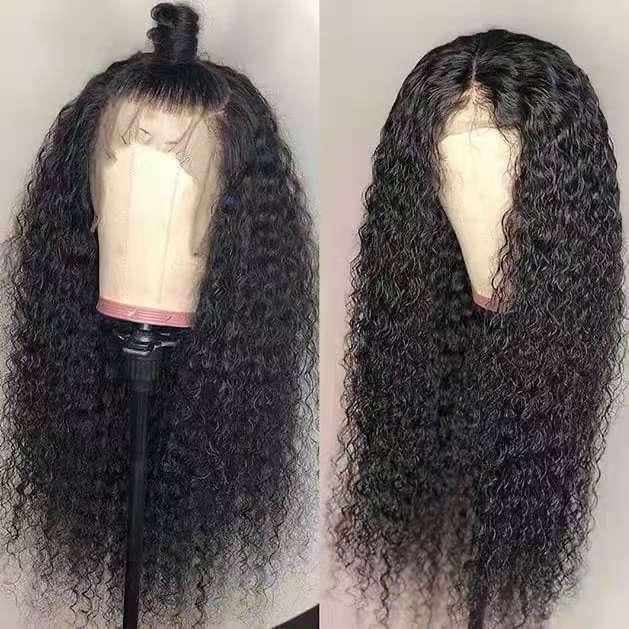 Front Lace Long Curly Wig - Bold & Exotic Style