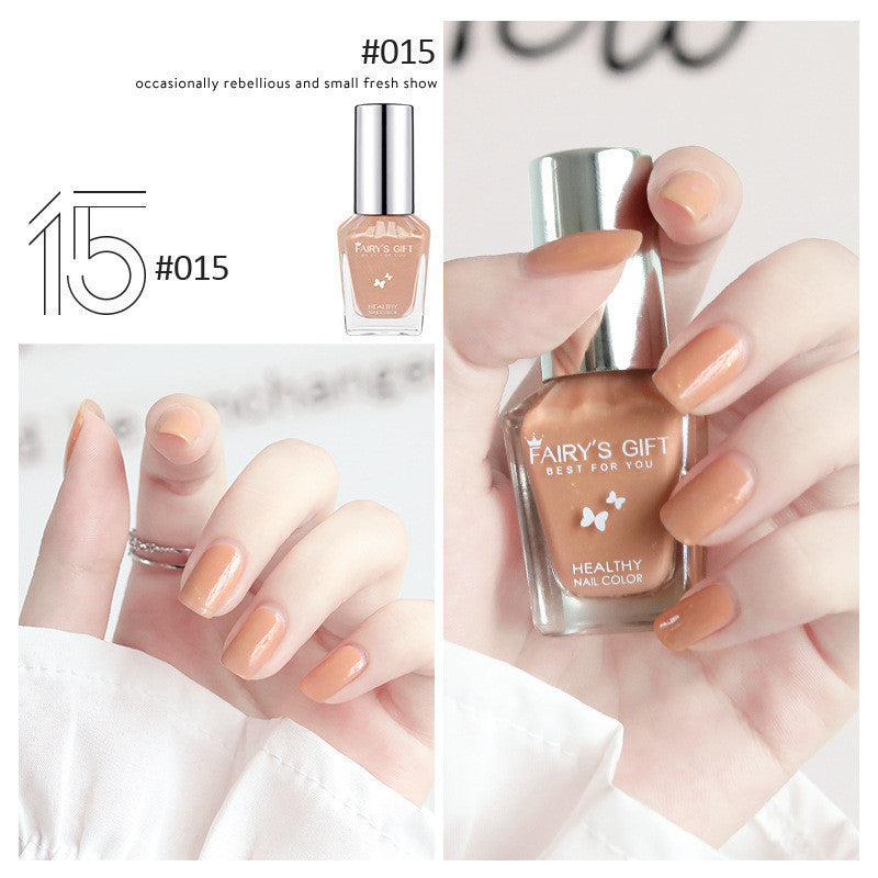 Tear-Free, Water-Based Nail Polish - Glossy, Baking-Free Summer Collection