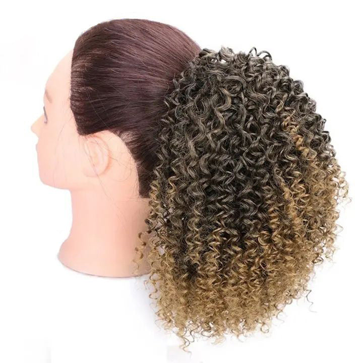 European and American Small Curly Wig for Ladies – Stylish Short Hair