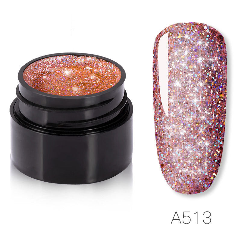 Sparkling Sparkle Colorful Gel Nail Polish – 5ml