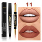 Double-Ended Non-Stick Lipstick – 2-in-1 Lip Liner & Lipstick with Long-Lasting Color