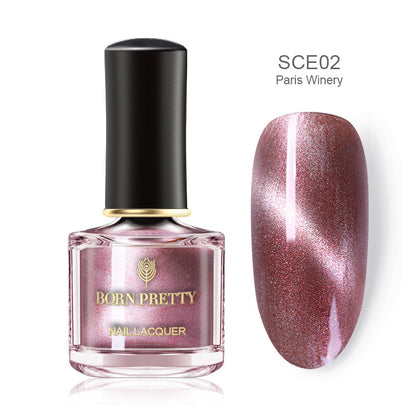 BORN PRETTY Holographic Chameleon 3D Magnetic Nail Polish – Long-Lasting, 6ml