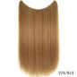 22-Inch Invisible Wire Hair Extensions - No Clips, Secret Fish Line Hairpieces