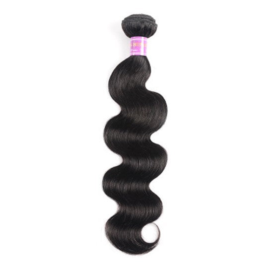 Body Wave Brazilian Hair Curtain - Premium Real Human Hair, 8-30 Inch