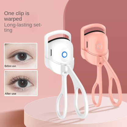 Portable Electric Heated Eyelash Curler - Quick, Stylish, and Safe