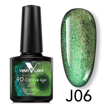 Venalisa 9D Cat Eye Gel Varnish - Chameleon Magnetic Nail Polish (5ml)