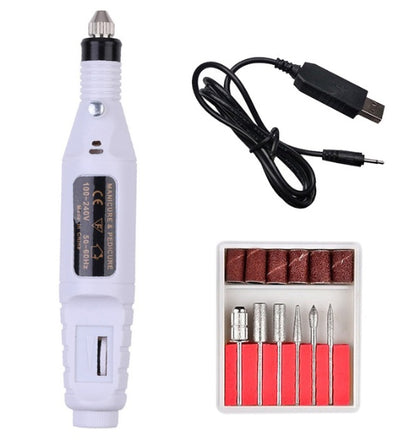 Electric Nail Polish Machine Pen - Professional Nail Drill Tool