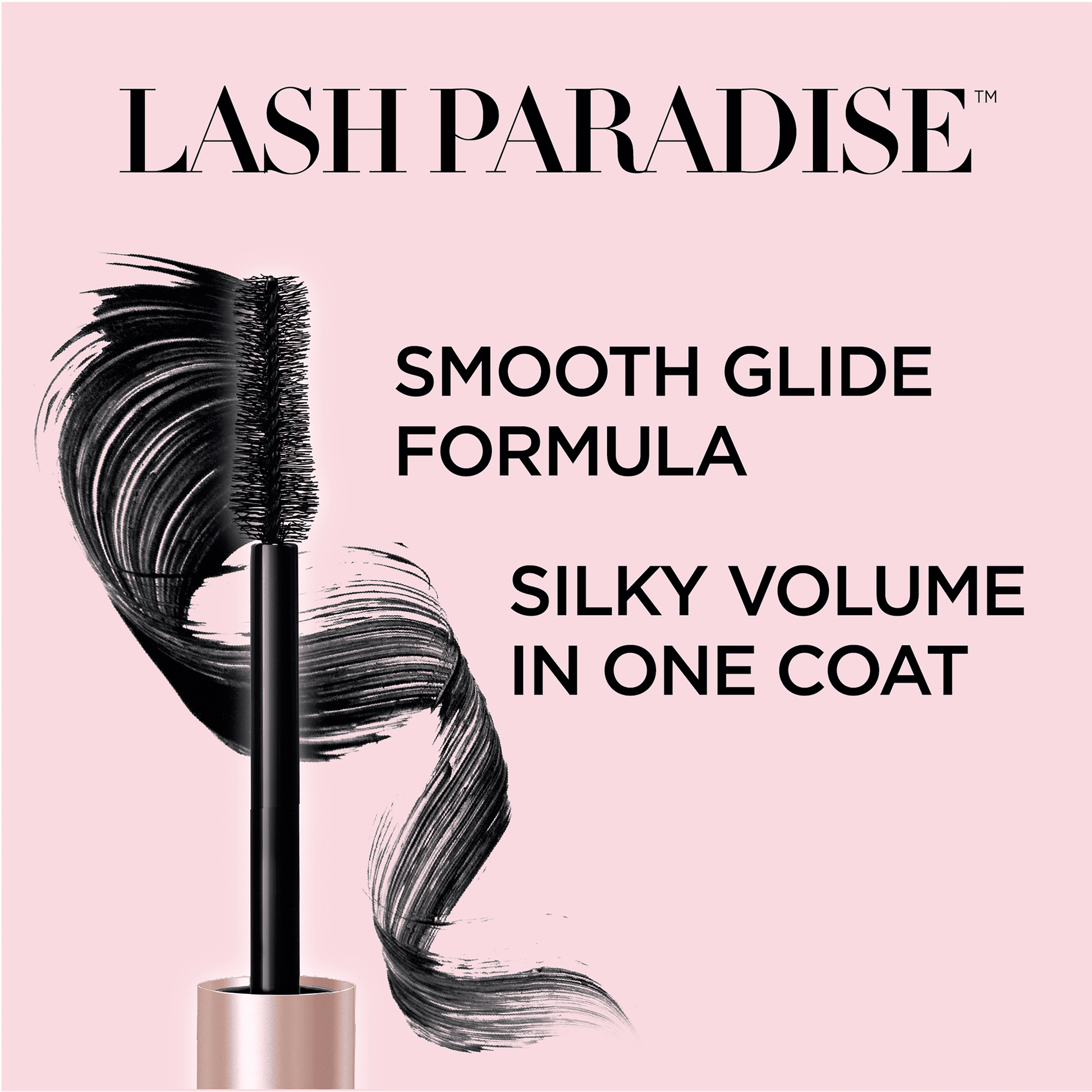 Voluminous Makeup Lash Paradise Mascara Volume, Blackest Black