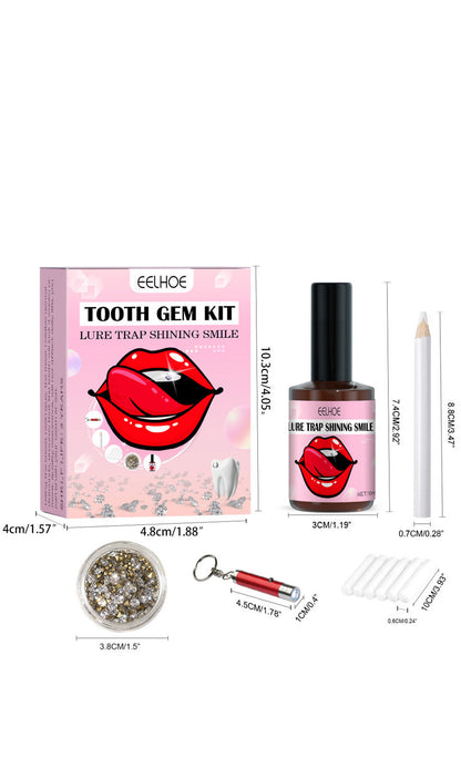 EELHOE Teeth Gem Kit - Sparkling Tooth Decoration Set for Easy Application