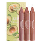 3-Pack Makeup Crayon Lipstick Set – Vibrant Colors, Long-Lasting