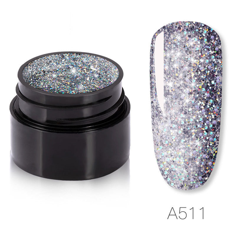 Sparkling Sparkle Colorful Gel Nail Polish – 5ml