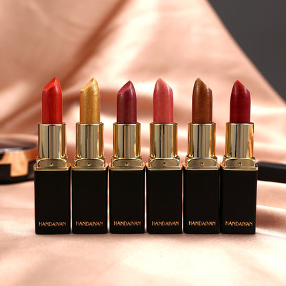 Pearlescent Color Change Temperature-Sensitive Lipstick - Personalized Radiance