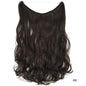 22-Inch Invisible Wire Hair Extensions - No Clips, Secret Fish Line Hairpieces