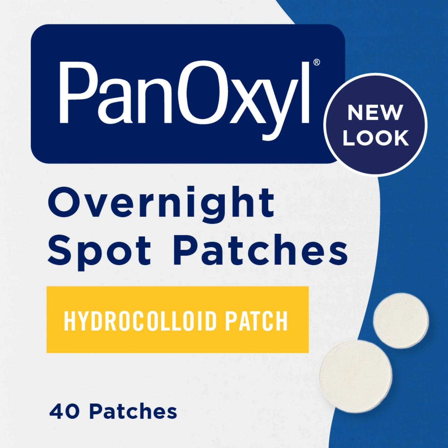 Overnight Spot Patches for Face, Pimple Patch, Clear, 40 Patches (Packaging May Vary)