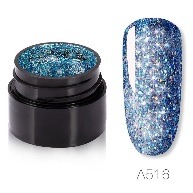 Sparkling Sparkle Colorful Gel Nail Polish – 5ml