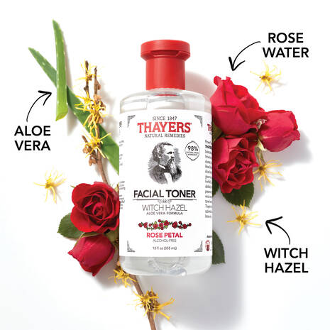 Thayers Rose Petal Facial Toner – Alcohol-Free, Hydrating & Soothing Toner. Shop at VIMP BEAUTY