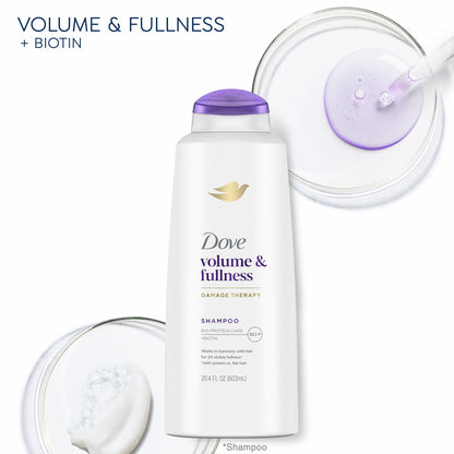 Volume and Fullness Daily Shampoo with Bio-Protein Care, 20.4 Fl Oz