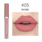 Matte Velvet Slim Tube Liquid Lipstick - Nourishing, Long-Lasting Color