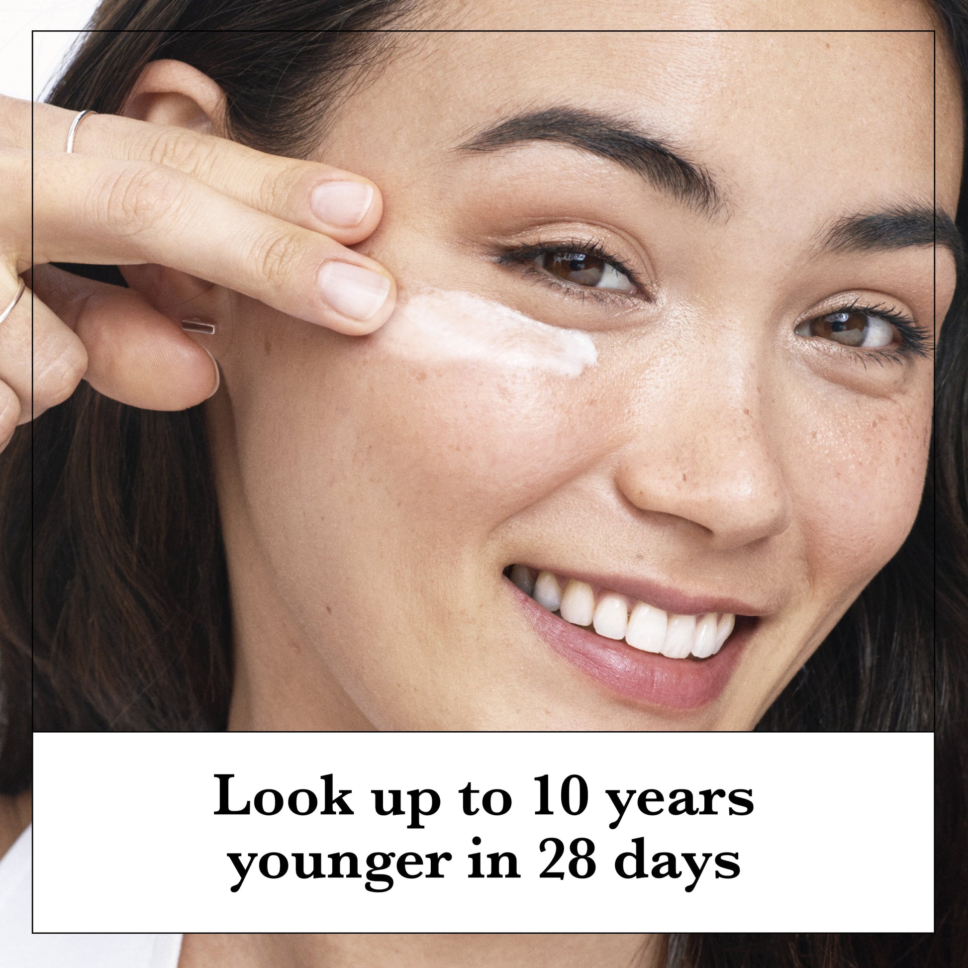 Skincare 10 Years Younger Anti-Aging Eye Cream with Caffeine + Niacinamide, 0.5 Fl Oz