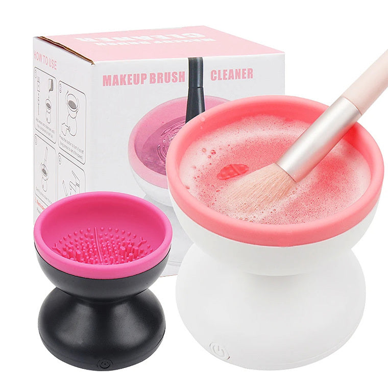 Electric Makeup Brush Cleaner Machine - Effortless Brush Cleaning Solution