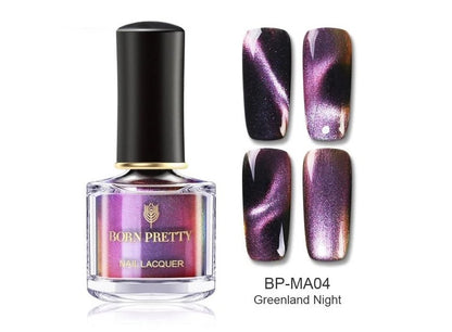 BORN PRETTY Holographic Chameleon 3D Magnetic Nail Polish – Long-Lasting, 6ml