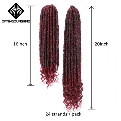 African Viscera Wig – High-Temperature Resistant Synthetic Hair