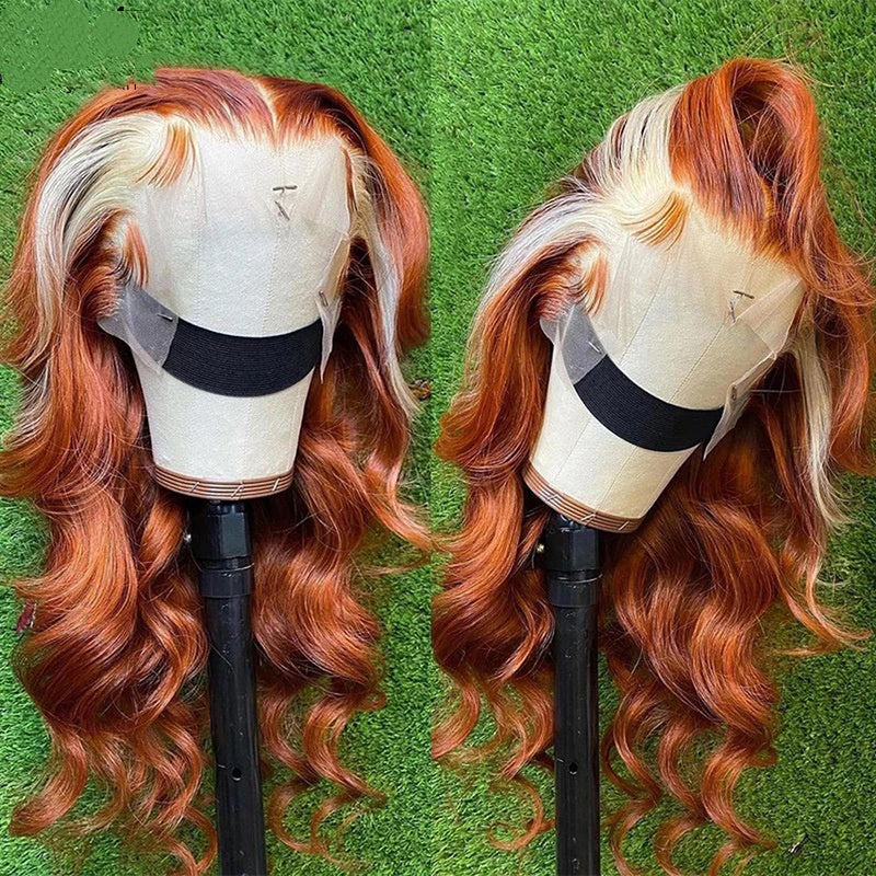 4X4 Human Hair Wig with Highlights 613 - Versatile & Stylish for Every Occasion