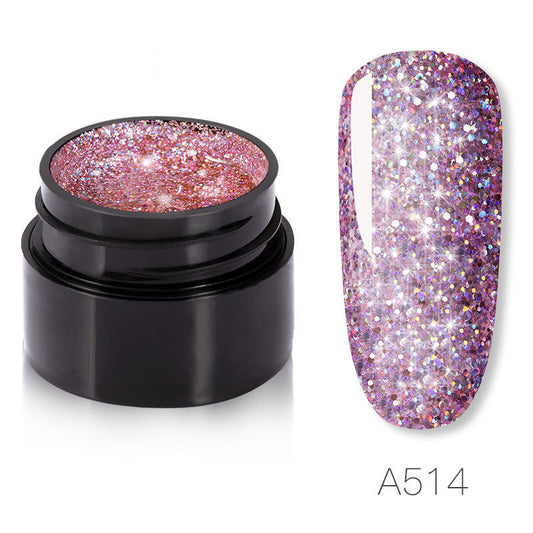 Sparkling Sparkle Colorful Gel Nail Polish – 5ml