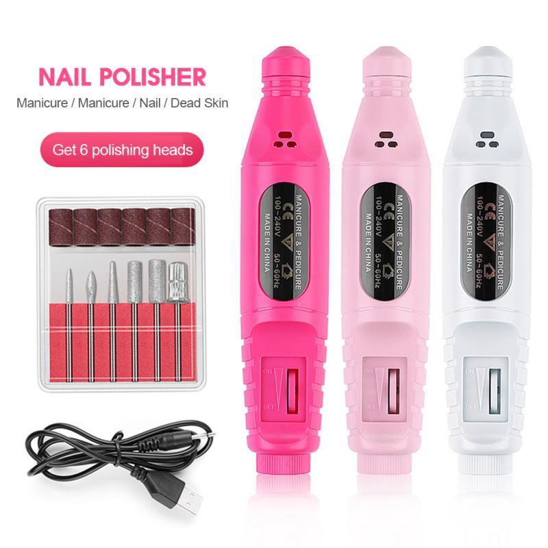 Electric Nail Polish Machine Pen - Professional Nail Drill Tool