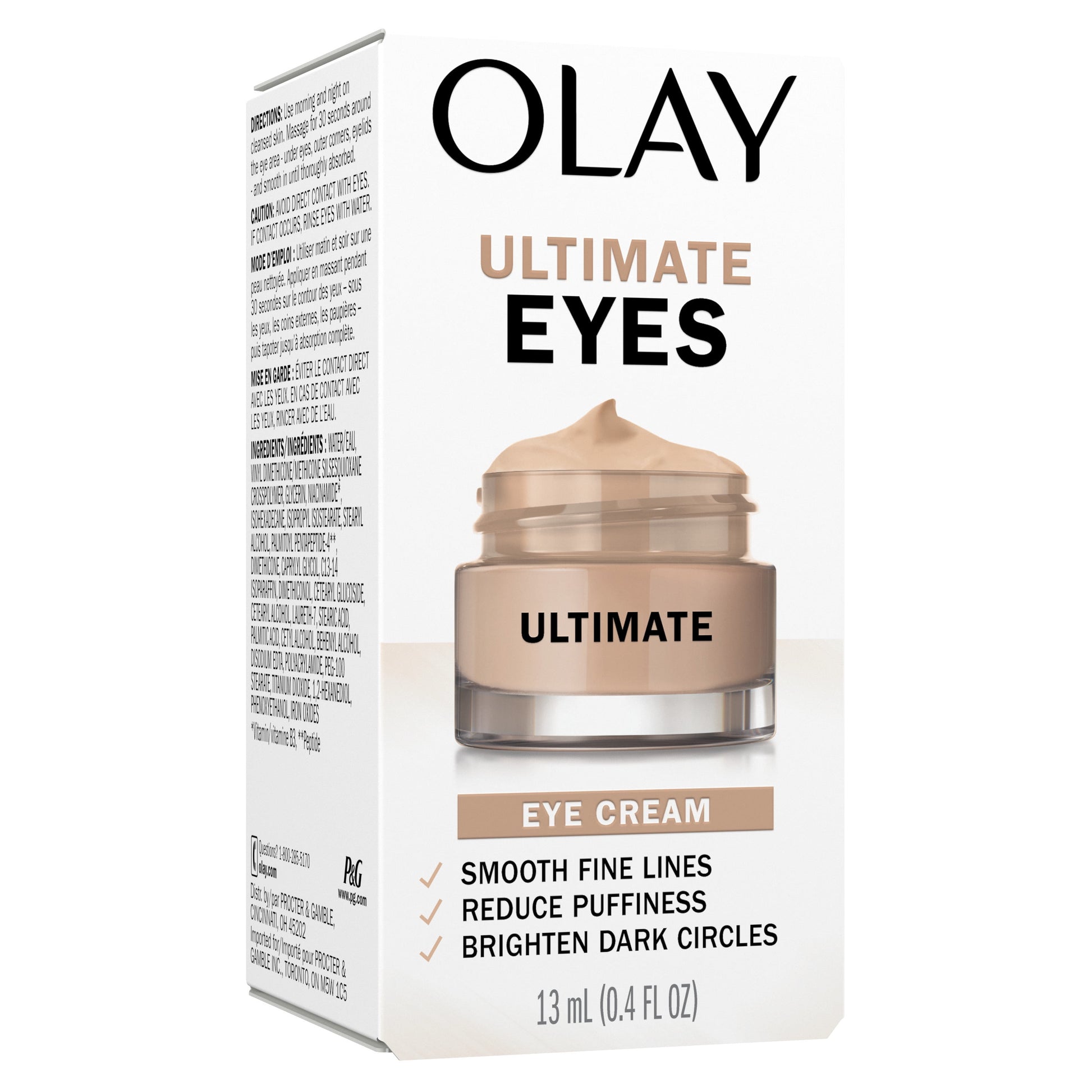 Skincare Ultimate Eye Cream for Wrinkles, Puffy Eyes + Dark Circles, 0.4 Fl Oz