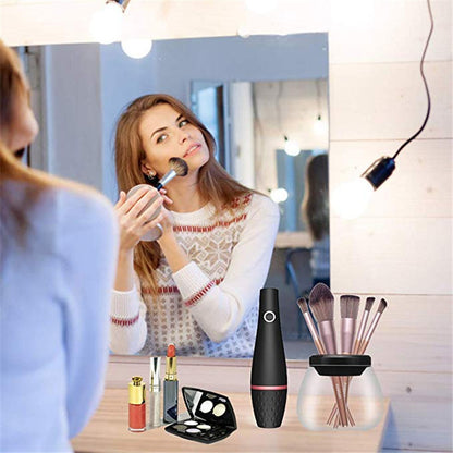 Electric Makeup Brush Cleaner – Effortless Cleaning Tool