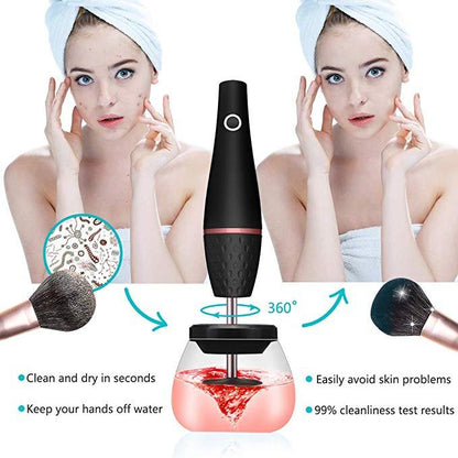 Electric Makeup Brush Cleaner – Effortless Cleaning Tool