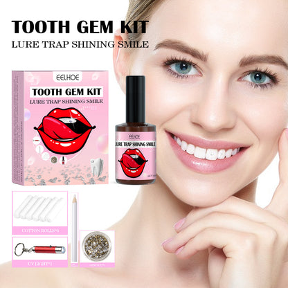 EELHOE Teeth Gem Kit - Sparkling Tooth Decoration Set for Easy Application