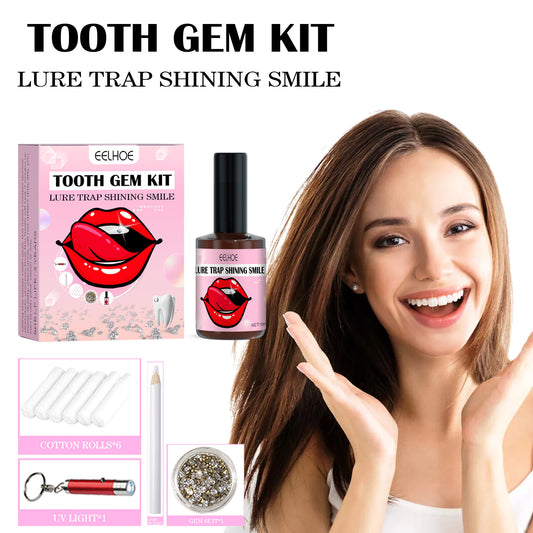 EELHOE Teeth Gem Kit - Sparkling Tooth Decoration Set for Easy Application